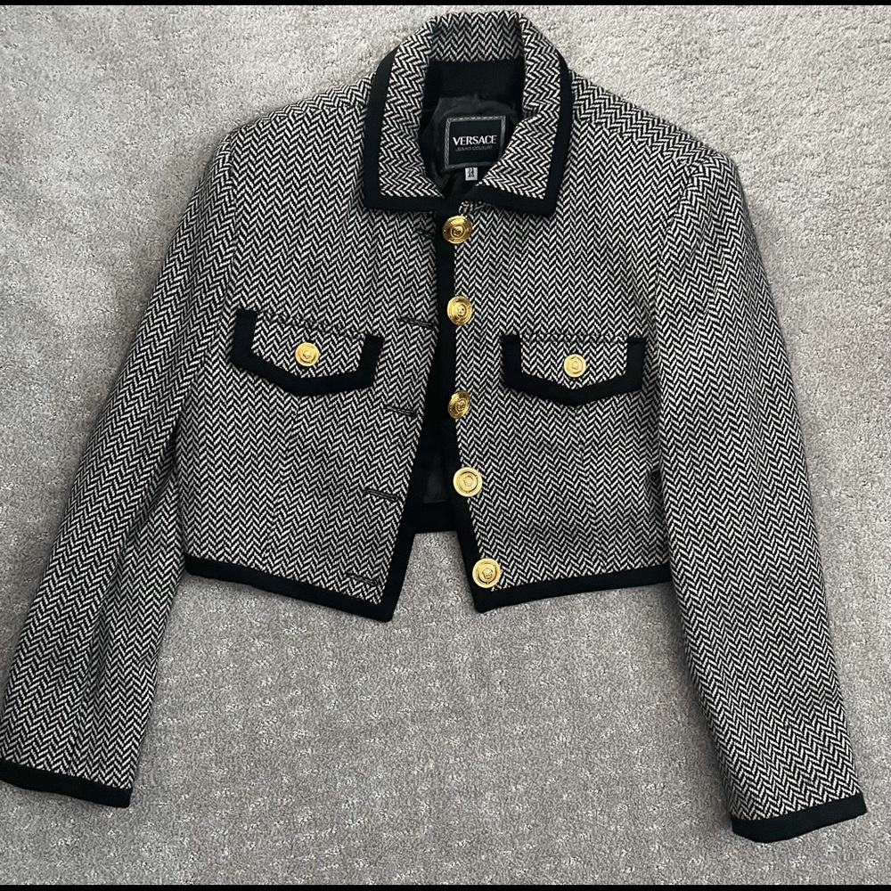 Vintage Versace 100% wool
